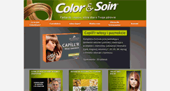 Desktop Screenshot of colorsoin.pl