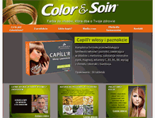 Tablet Screenshot of colorsoin.pl